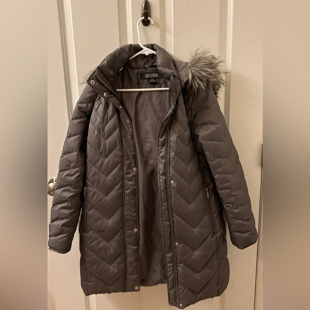 Kenneth Cole Reaction Women's Jackets Size Medium Gray